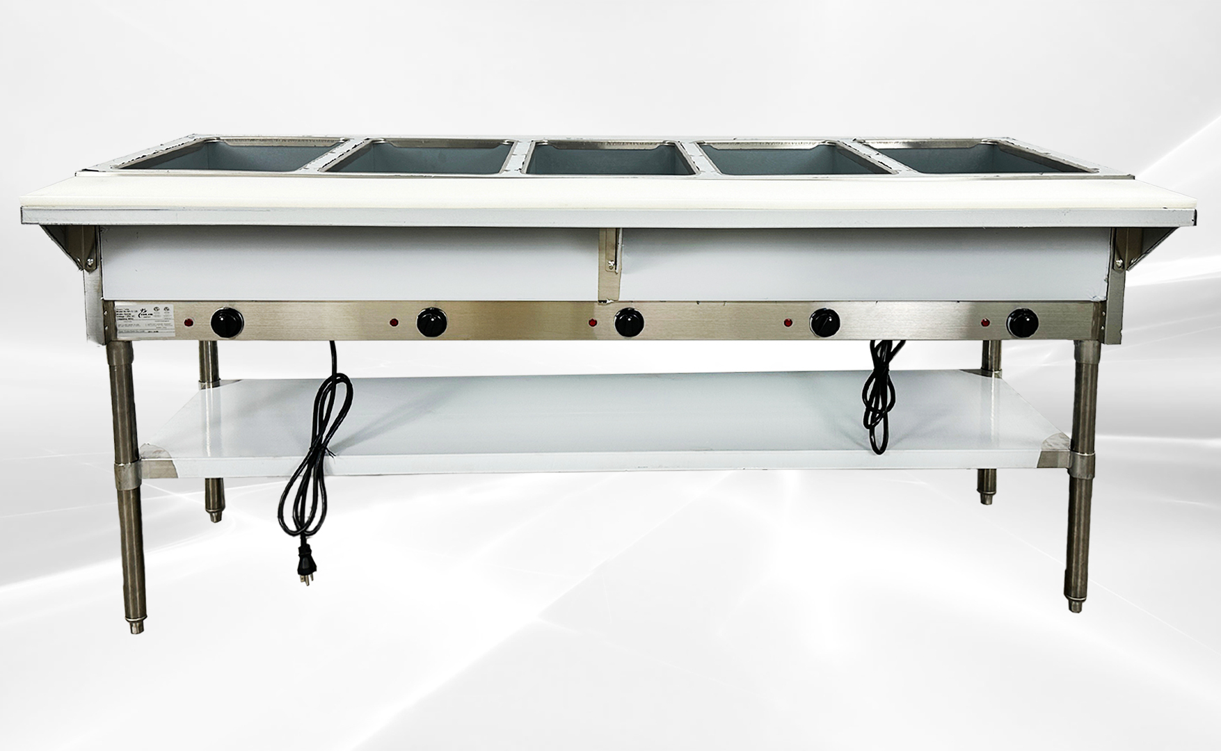 Five-Pan Electric Steam Table Rental